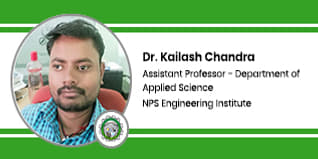 NPS Engineering Institute, Assistant Professor, Department of Applied Sciences: Dr. Kailash Chandra Interview